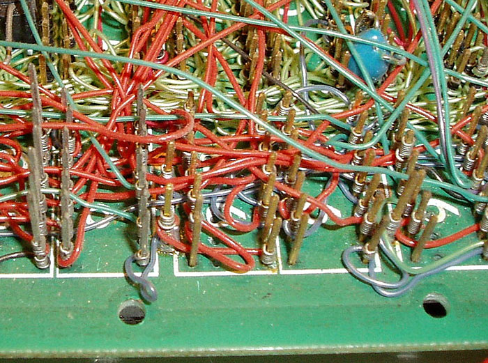 Tecnica di collegamento "wire wrap".