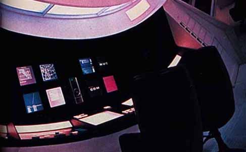 HAL 9000: la console di comando