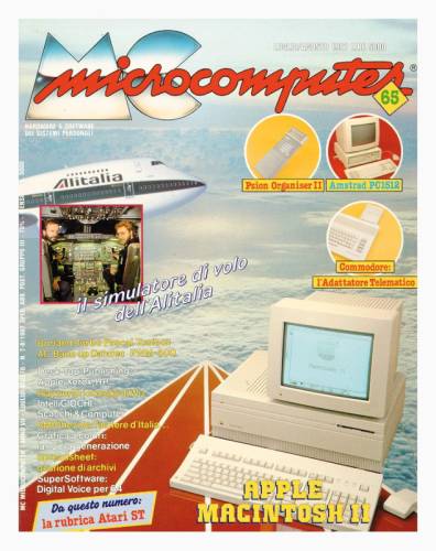 Copertina del numero di MCmicrocomputer contenente l'articolo