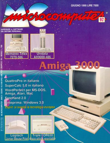 Copertina del numero di MCmicrocomputer contenente l'articolo