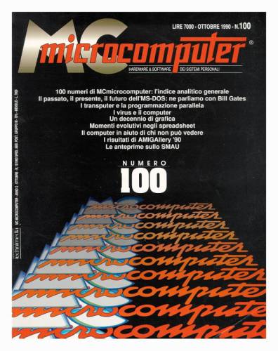 Copertina del numero di MCmicrocomputer contenente l'articolo