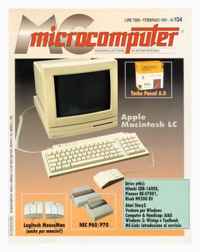 Copertina del numero di MCmicrocomputer contenente l'articolo