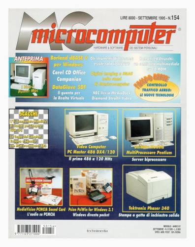 Copertina del numero di MCmicrocomputer contenente l'articolo