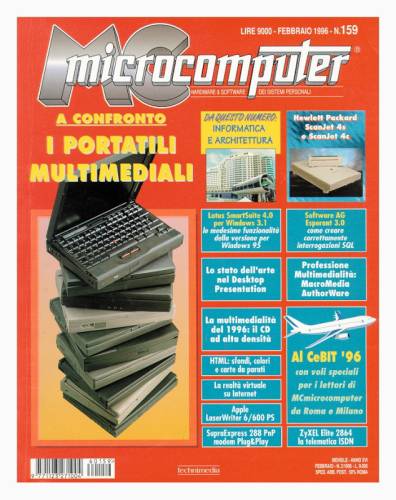 Copertina del numero di MCmicrocomputer contenente l'articolo