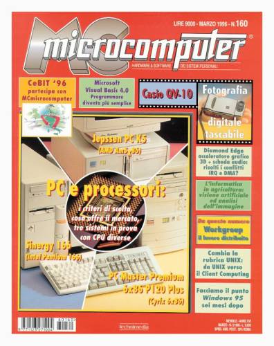 Copertina del numero di MCmicrocomputer contenente l'articolo