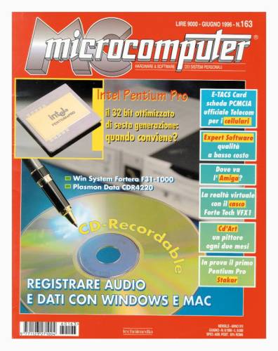 Copertina del numero di MCmicrocomputer contenente l'articolo