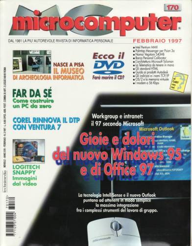 Copertina del numero di MCmicrocomputer contenente l'articolo