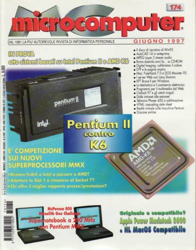 Copertina del numero di MCmicrocomputer contenente l'articolo