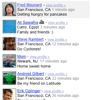 Google Latitude