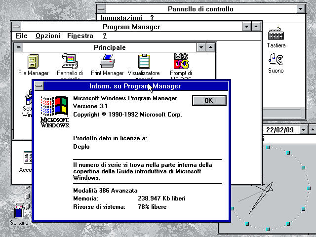 Windows 3.1 - Clicca per ingrandire...