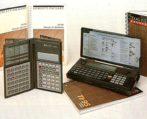 HP 28C e TI-95 Procalc