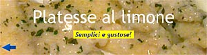 Platesse al limone - Semplici e gustose!