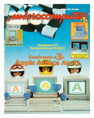 Copertina del numero di MCmicrocomputer contenente l'articolo