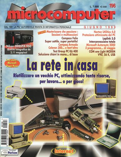 Copertina del numero di MCmicrocomputer contenente l'articolo